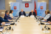 29 февраля Председатель КСП Москвы Виктор Двуреченских принял участие в заседании Президиума Совета муниципальных образований города Москвы