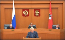 30 октября Председатель КСП Москвы Двуреченских В.А. принял участие и выступил с содокладом на заседании Московской городской Думы