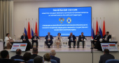 27–28 июня Председатель КСП Москвы Виктор Двуреченских  и аудитор Егор Чегринец приняли участие в работе XI Форума регионов Беларуси и России, посвященного роли межрегионального сотрудничества в построении инновационной экономики Союзного государства
